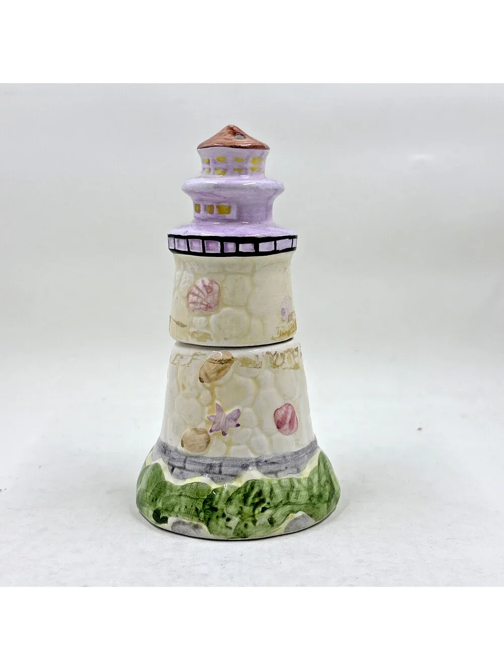 Lighthouse Stacking Salt And Pepper 5” S Fendee Exclusively For Ganz